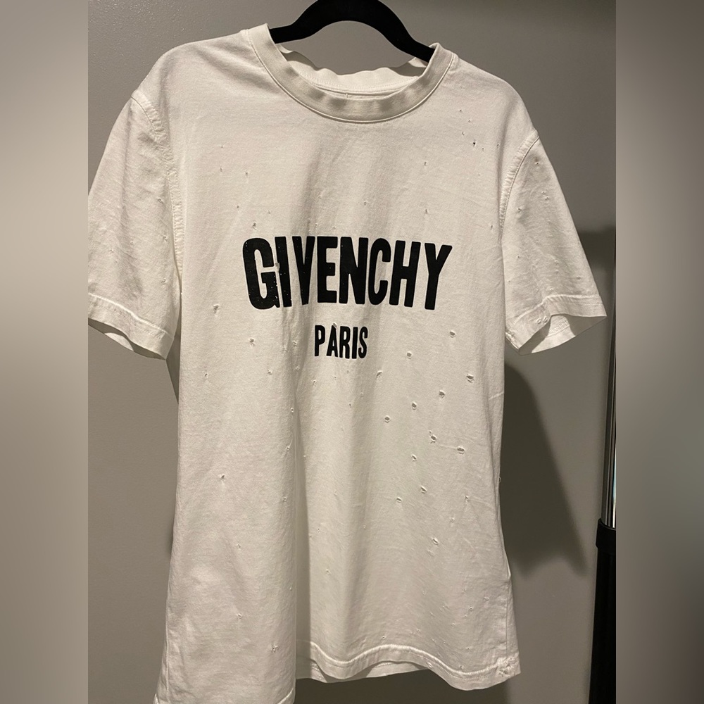 Givenchy Paris crew neck tee XS